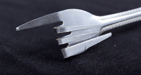 I finally did it! I bent a fork.